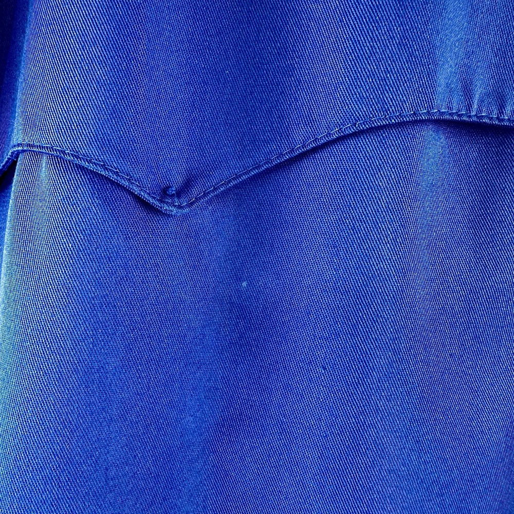 Vintage 80s Grandpa Workwear Blue Tabi International Jacket‎ Bomber Men's Large - Picture 5 of 16